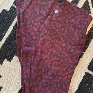 Lululemon align high rise pant, 28” - Formation Camo Dark Adobe Multi color - 6